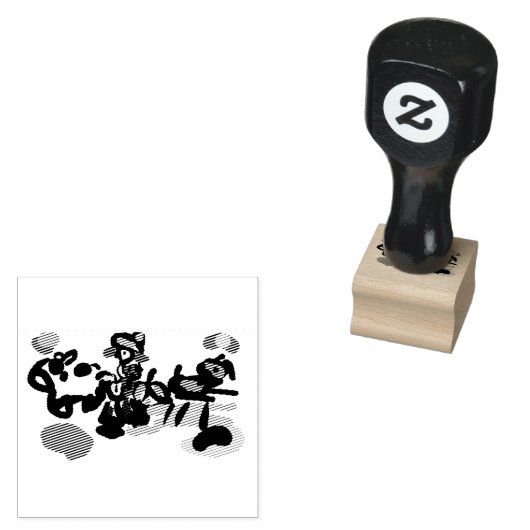 Jazz-Farm-Herbst Gummistempel (Stempel)