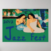 Jazz Fest 2012, am Baum sitzen Poster (Vorne)