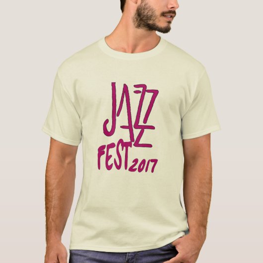 Jazz Fest 2017 T-Shirt (Vorderseite)