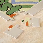 Jazz Fest Abstrakt Dancer Puzzle (Seite)