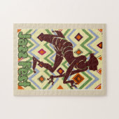 Jazz Fest Abstrakt Dancer Puzzle (Horizontal)