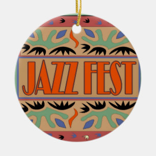 Jazz Fest Abstrakt Keramikornament