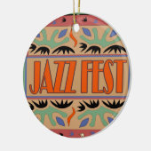 Jazz Fest Abstrakt Keramikornament (Links)