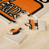 Jazz Fest Abstrakte Musikinstrumente Puzzle (Seite)