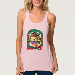 Jazz Fest Drum Tank Top