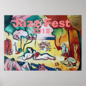 Jazz Fest Du Jardin 2018, Text bearbeiten Poster (Vorne)