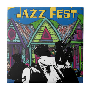 Jazz Fest Houses, Brass Band Fliese