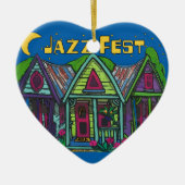 Jazz fest Keramik Ornament (Vorne)