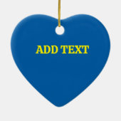 Jazz fest Keramik Ornament (Hinten)