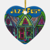 Jazz fest Keramik Ornament (Vorne)