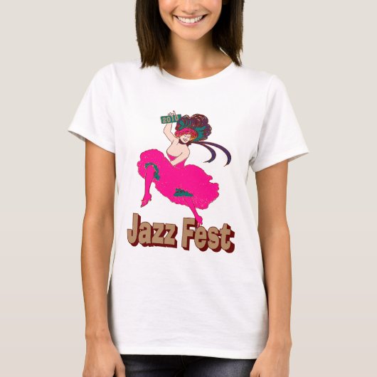 Jazz Fest LAdy 2010 T-Shirt (Vorderseite)