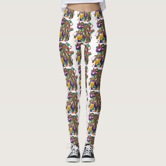 Jazz Fest Leggings (Vorderseite)
