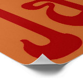 Jazz Fest Pan auf Flute Poster (Ecke)