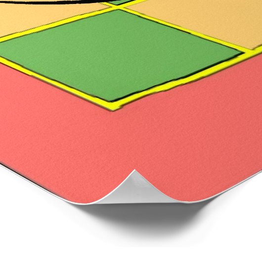 Jazz Fest Singer Poster (Ecke)