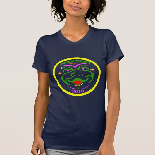 Jazz Fest Song Face 2010 T-Shirt (Vorderseite)