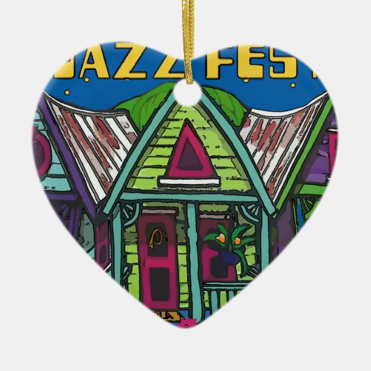Jazz-Festhaus Keramikornament (Vorne)
