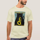 Jazz Festival, Black Cats T-Shirt (Vorderseite)