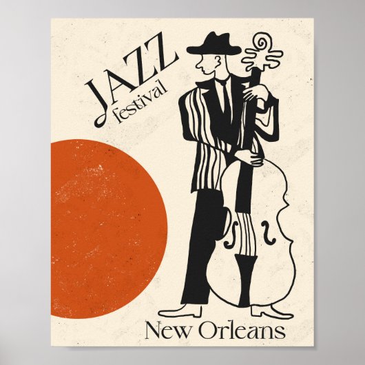 Jazz Festival Poster (Vorne)