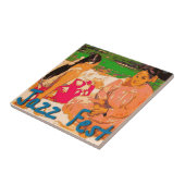 Jazz Festival Women on Blanket Fliese (Seite)
