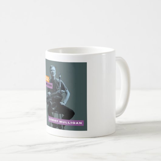 Jazz Forever - Gerry Mulligan Kaffeetasse (VorderseiteRechts)