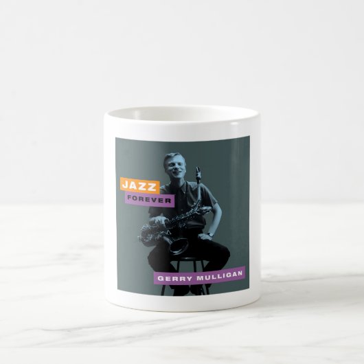 Jazz Forever - Gerry Mulligan Kaffeetasse (Mittel)