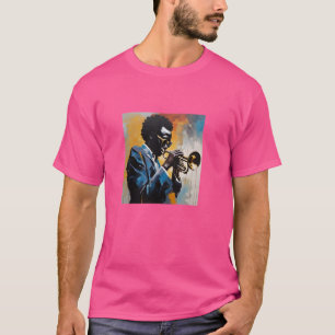 Jazz Funk & Soul - Afro Retro Vintag Music T-Shirt