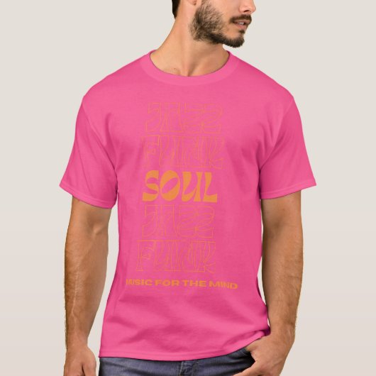 Jazz Funk Soul - Cool Angesagte Männer Jazz T-Shirt (Vorderseite)