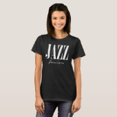 Jazz-Fusion-Logo-Design T-Shirt (Vorne ganz)