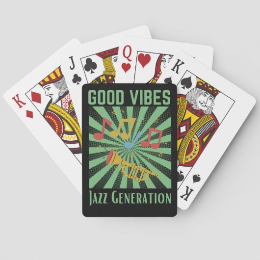 Jazz Generation Spielkarten (Rückseite)