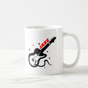 Jazz-Gitarre Kaffeetasse
