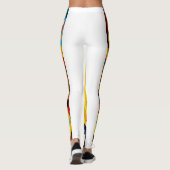 Jazz Gitarre  Leggings (Rückseite)