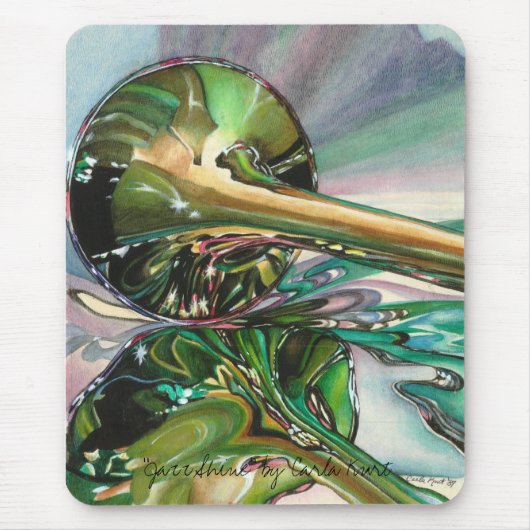 Jazz-Glanz-Musik Mousepad (Vorne)