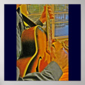 Jazz Guitar Poster (Vorne)