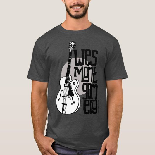 Jazz Guitar Wes Montgomery Music Lover family T-Shirt (Vorderseite)