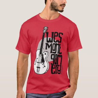 Jazz Guitar Wes Montgomery Music Lover  T-Shirt