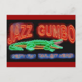 Jazz Gumbo Postkarte (Vorderseite)