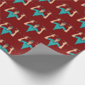 Jazz Hände Geschenkpapier (Ecke)