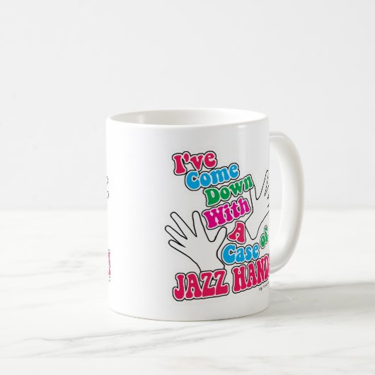 Jazz-Hände! Kaffeetasse (VorderseiteRechts)