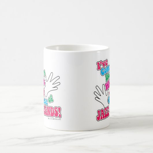 Jazz-Hände! Kaffeetasse (Mittel)