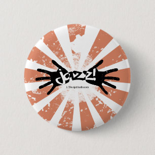 Jazz-Hände - Knopf Button