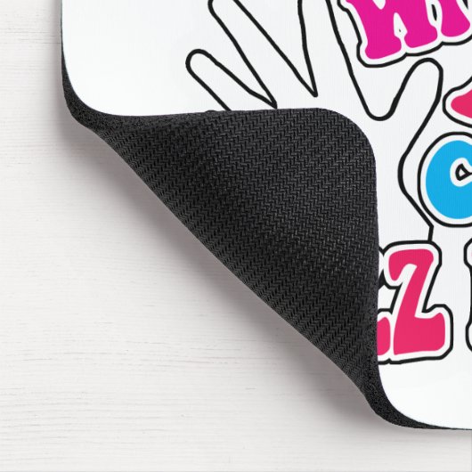 Jazz-Hände! Mousepad (Ecke)