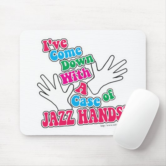 Jazz-Hände! Mousepad (Mit Mouse)