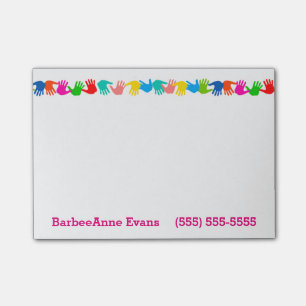 Jazz-Hände Post-it Klebezettel