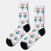 Jazz Hände Socken (Linkes Detail)