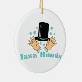 Jazz Hands Keramik Ornament (Rechts)