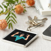 Jazz Hands Schlüsselanhänger (Seite)