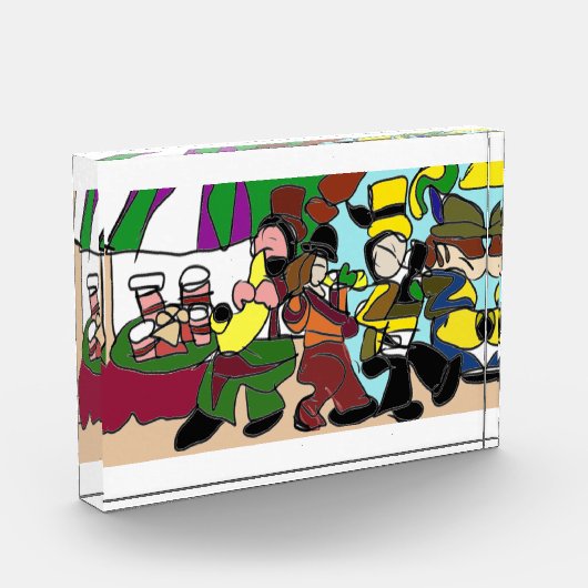 Jazz Herbstkaffee Fotoblock (Links)