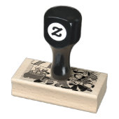 Jazz Herbstkaffee Gummistempel (Stempel)