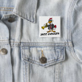 Jazz-Huhn-Knopf Button (Beispiel)
