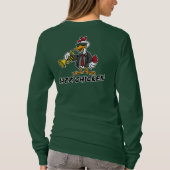 Jazz-Huhn-Shirt 2 T-Shirt (Rückseite)